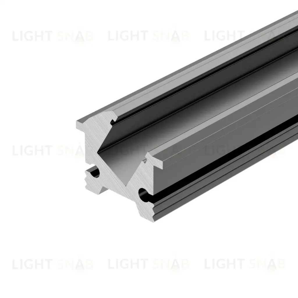 Профиль Arlight SL-BEVEL-H12-F13-2000 ANOD IRON GREY 045329 045329