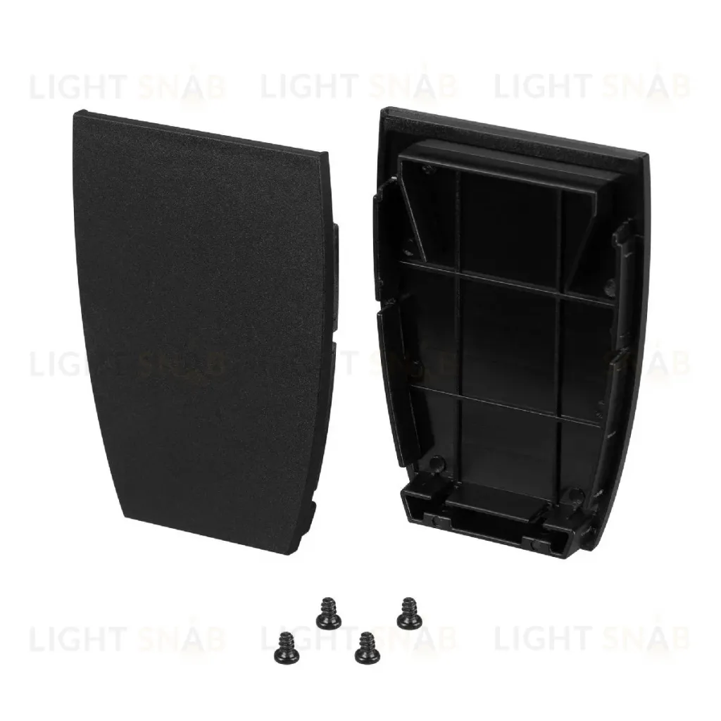 Заглушка Arlight LINE-5075-U-HONEYCOMB BLACK глухая 044887 044887