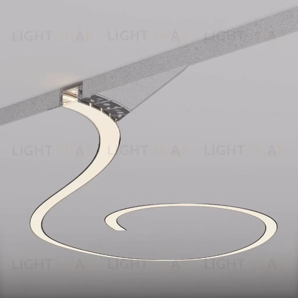 Профиль Arlight FANTOM-BENT-W23-SIDE-2000 ANOD 040331(1) 040331(1)