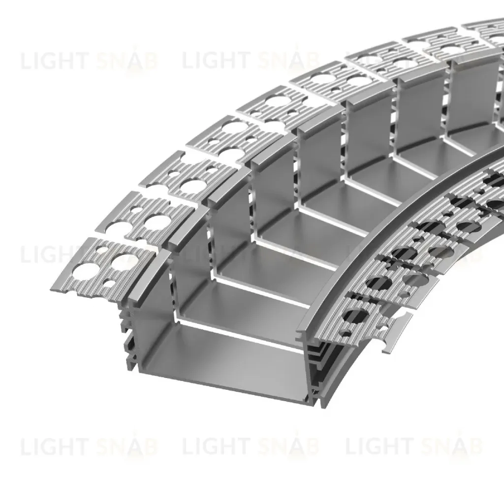 Профиль Arlight FANTOM-BENT-W49-SIDE-2000 ANOD 046423 046423