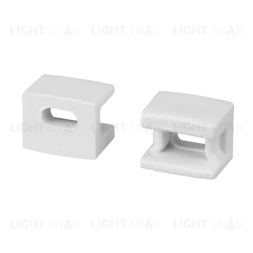 Заглушка Arlight PLINTUS-FANTOM-BENT WHITE с отверстием 043898 043898