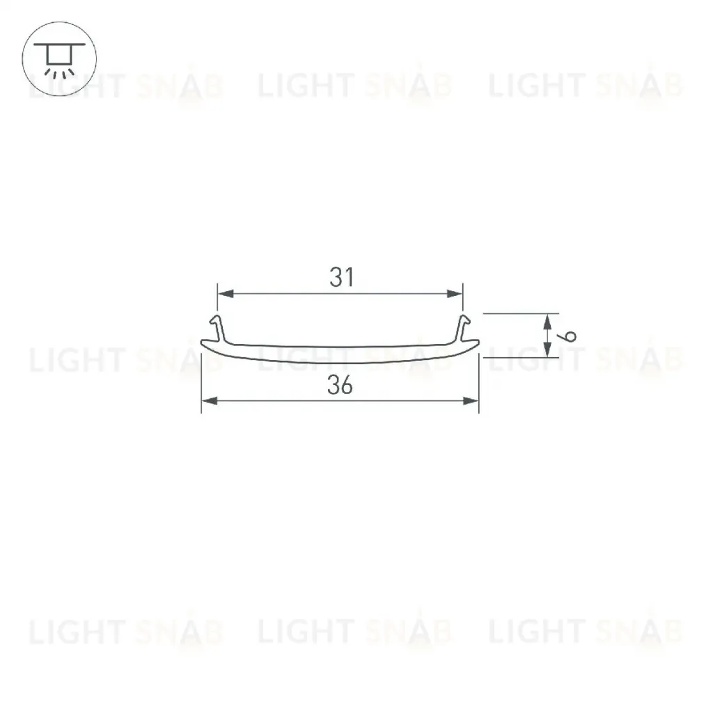 Экран Arlight STRETCH-S-35-CEIL-CENTER-10m 040821(1) 040821(1)
