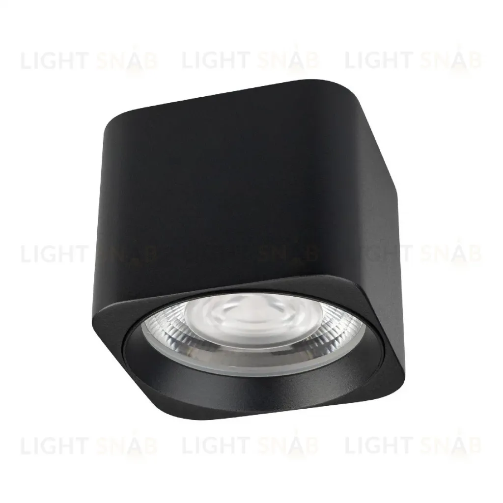 Накладной светильник Arlight SP-DICE-S78x78-10W Warm3000 (BK, 24 deg, 230V) 046632 046632