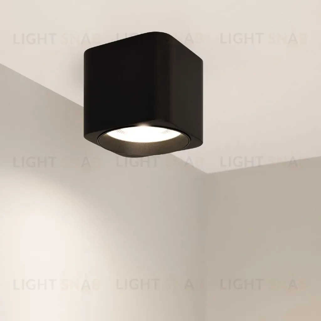 Накладной светильник Arlight SP-DICE-S78x78-10W Warm3000 (BK, 24 deg, 230V) 046632 046632