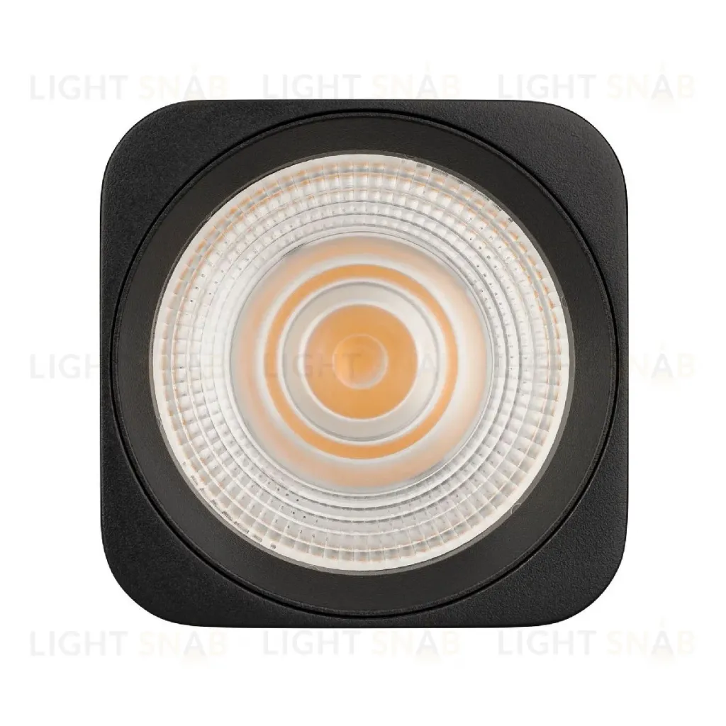 Накладной светильник Arlight SP-DICE-S78x78-10W Warm3000 (BK, 24 deg, 230V) 046632 046632