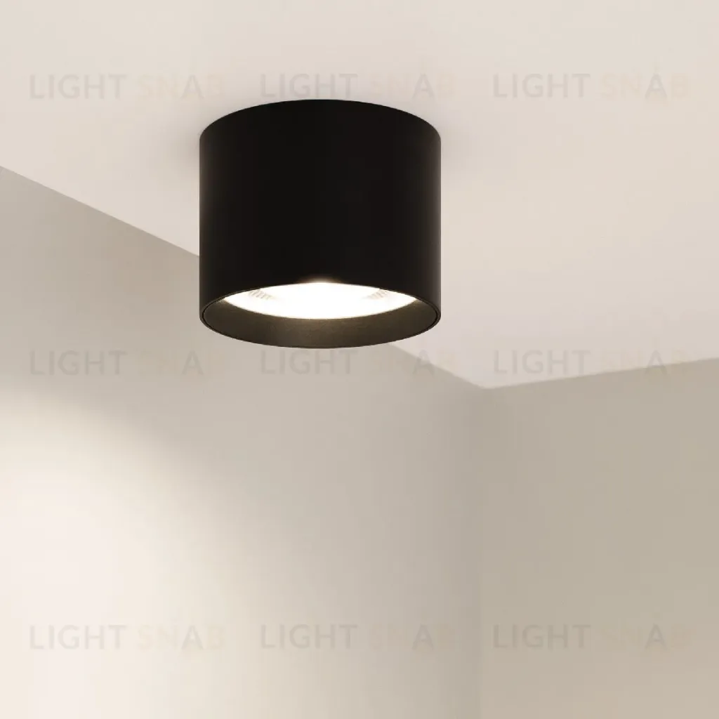 Накладной светильник Arlight SP-DICE-R77-10W Day4000 (BK, 24 deg, 230V) 046625 046625