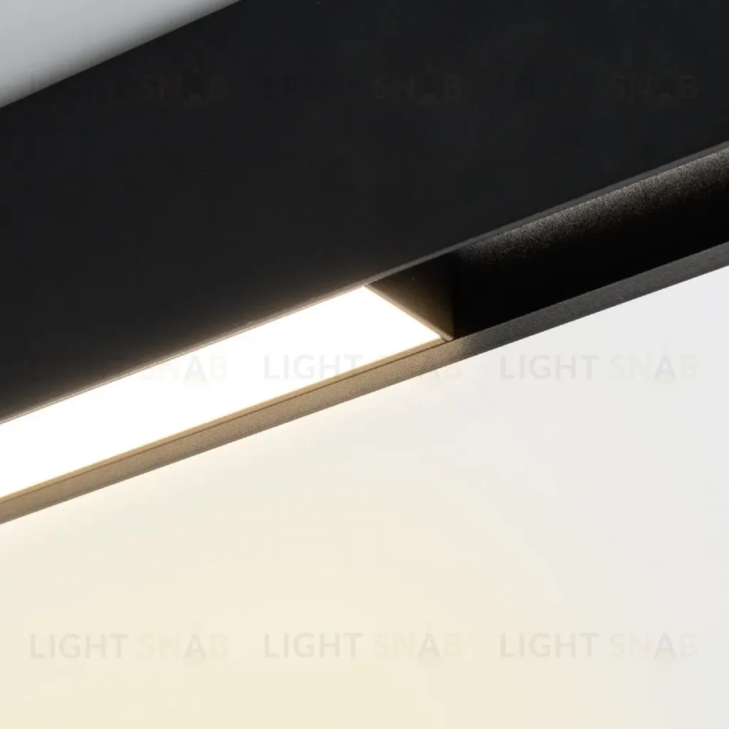 Трековый магнитный светильник Arlight MAG-FLAT-45-L405-12W Day4000 (BK, 100 deg, 24V, DALI) 046579 046579