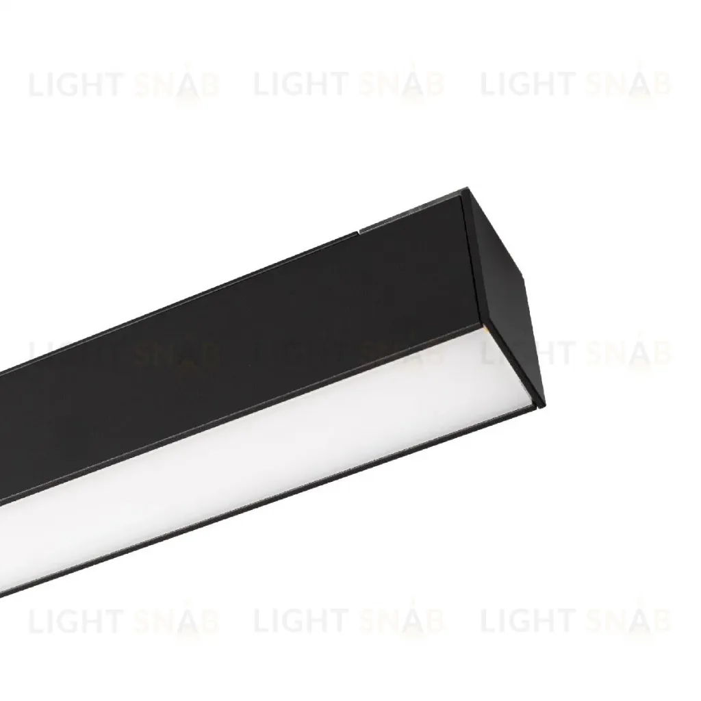 Трековый магнитный светильник Arlight MAG-FLAT-45-L405-12W Day4000 (BK, 100 deg, 24V, DALI) 046579 046579