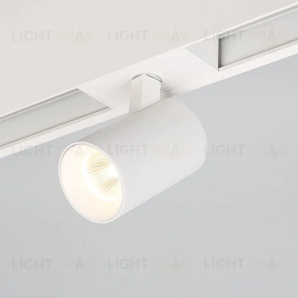 Трековый магнитный светильник Arlight MAG-SPOT-45-R85-7W Warm3000 (WH, 24 deg, 24V, DALI) 046586 046586
