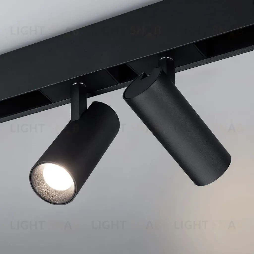 Трековый магнитный светильник Arlight MAG-SPOT-45-R85-12W Day4000 (BK, 36 deg, 24V, DALI) 046592 046592