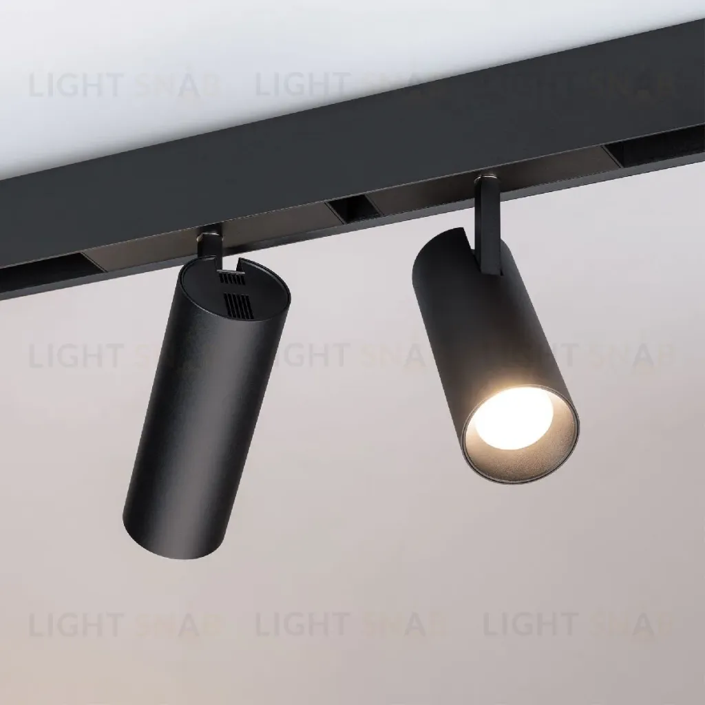Трековый магнитный светильник Arlight MAG-SPOT-45-R65-18W Day4000 (BK, 36 deg, 24V, DALI) 046594 046594