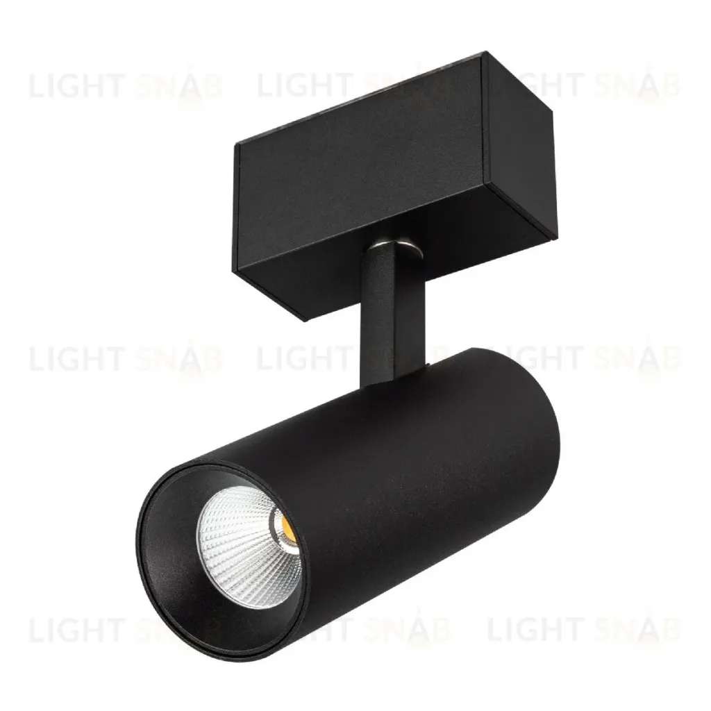 Трековый магнитный светильник Arlight MAG-SPOT-45-R85-12W Warm3000 (BK, 36 deg, 24V, DALI) 046593 046593