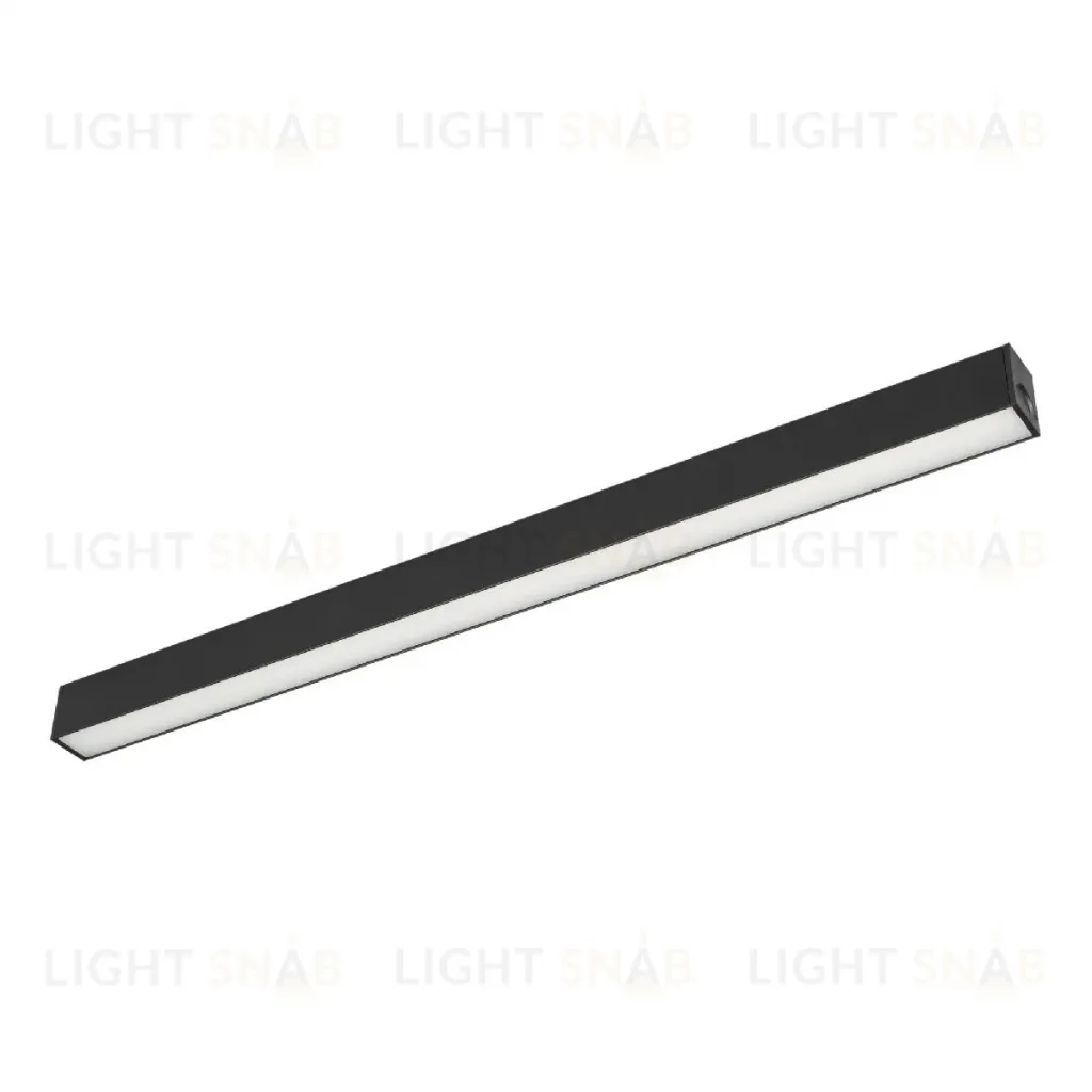 Трековый магнитный светильник Arlight MAG-FLAT-25-L400-12W Warm3000 (BK, 100 deg, 24V, DALI) 046333 046333