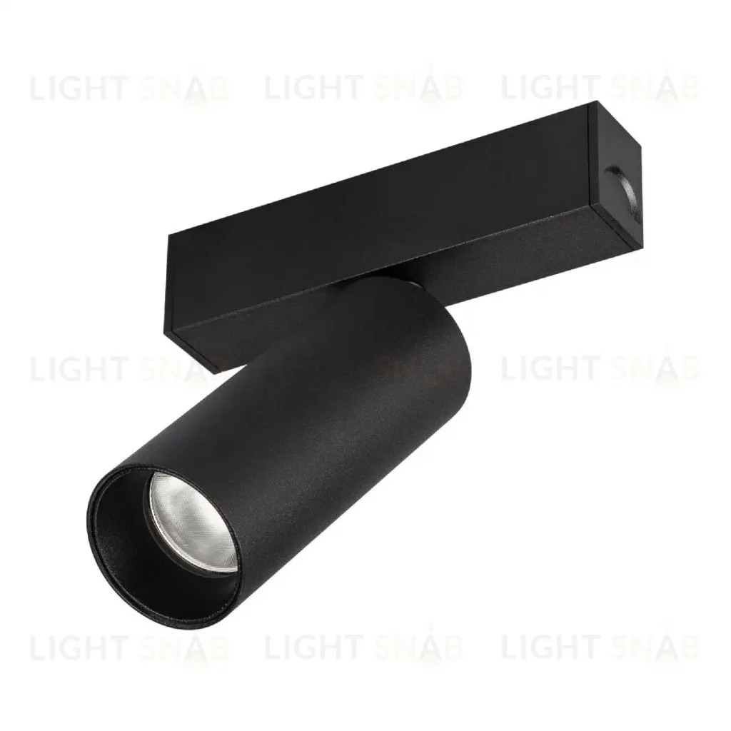 Трековый магнитный светильник Arlight MAG-SPOT-25-R90-9W Day4000 (BK, 30 deg, 24V, DALI) 046300 046300