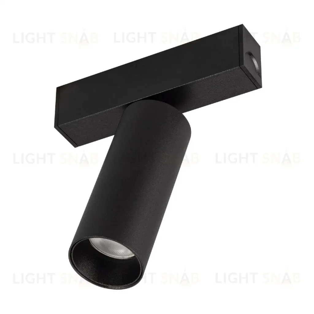 Трековый магнитный светильник Arlight MAG-SPOT-25-R90-9W Day4000 (BK, 30 deg, 24V, DALI) 046300 046300