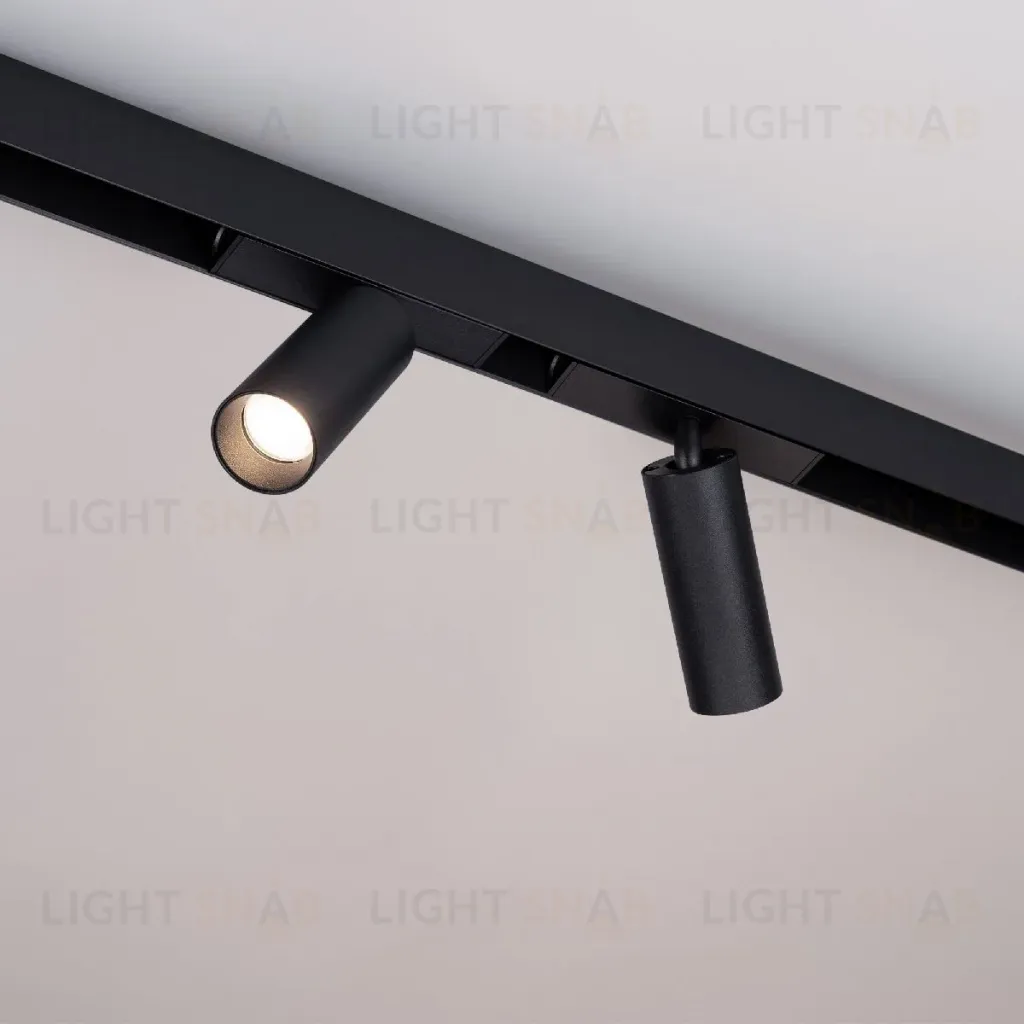 Трековый магнитный светильник Arlight MAG-SPOT-25-R90-9W Day4000 (BK, 30 deg, 24V, DALI) 046300 046300