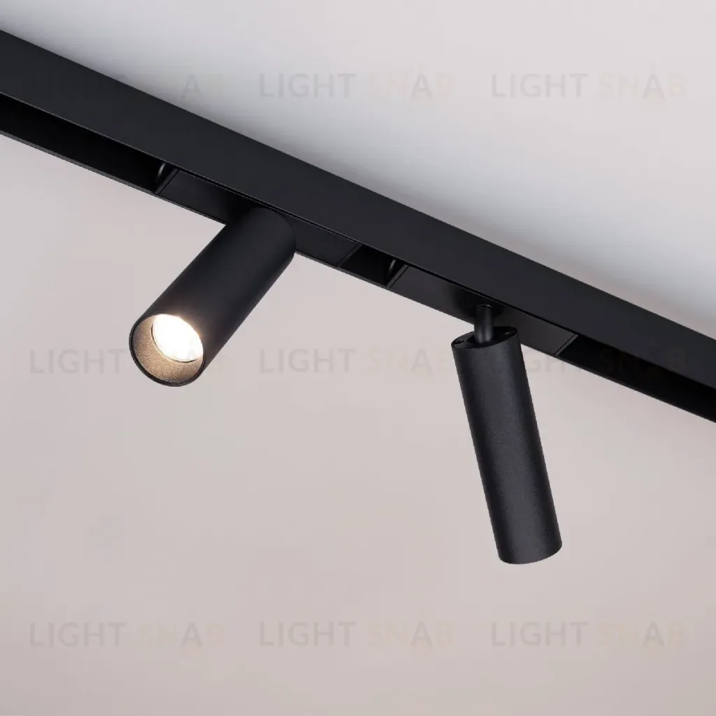 Трековый магнитный светильник Arlight MAG-SPOT-25-R120-12W Day4000 (BK, 30 deg, 24V, DALI) 046320 046320