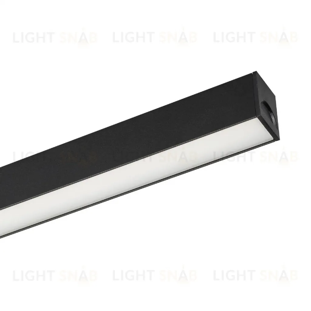 Трековый магнитный светильник Arlight MAG-FLAT-25-L400-12W Day4000 (BK, 100 deg, 24V, DALI) 036714 036714