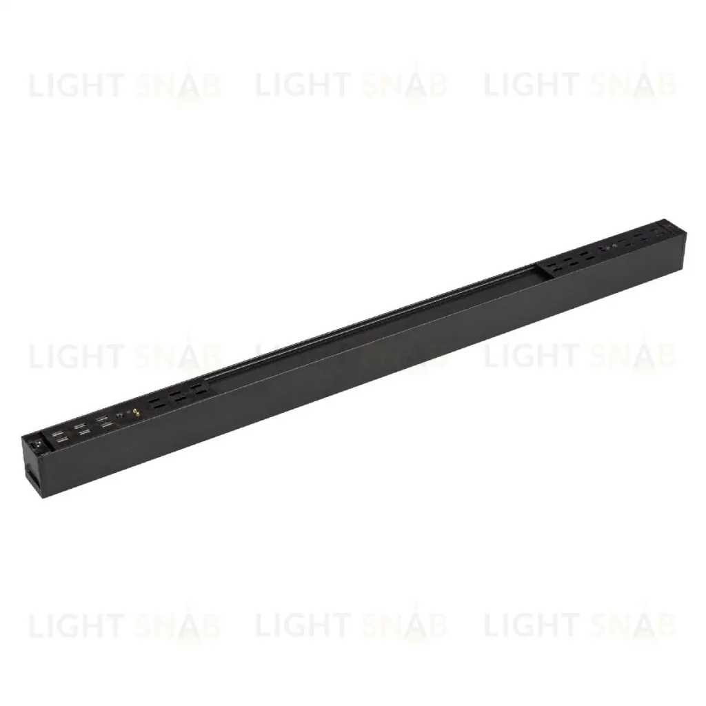 Трековый магнитный светильник Arlight MAG-FLAT-25-L400-12W Day4000 (BK, 100 deg, 24V, DALI) 036714 036714