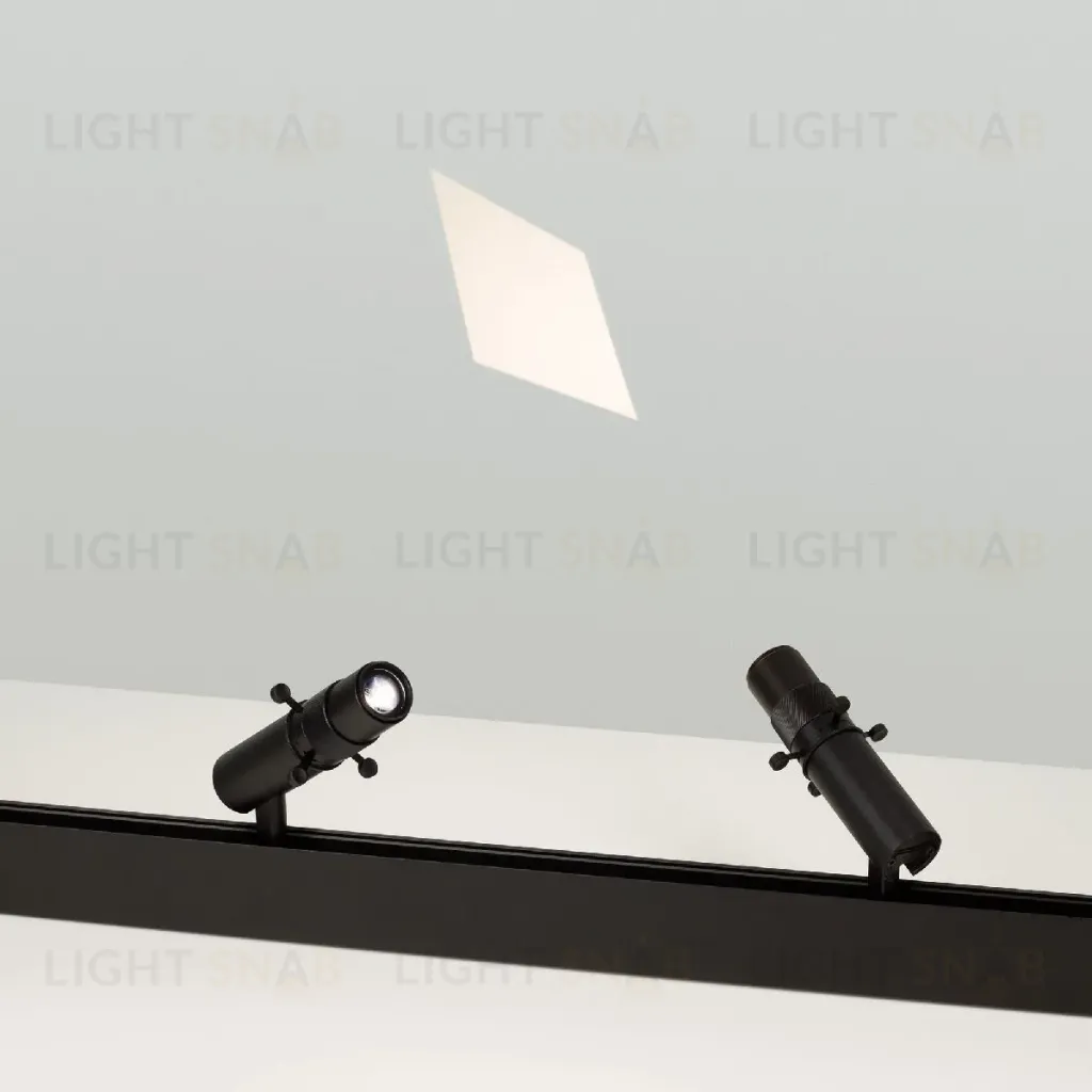 Трековый магнитный светильник Arlight MAG-ORIENT-SPOT-CROP-ZOOM-TC-R35-6W Warm3000 (BK, 19-29 deg, 48V) 045067 045067