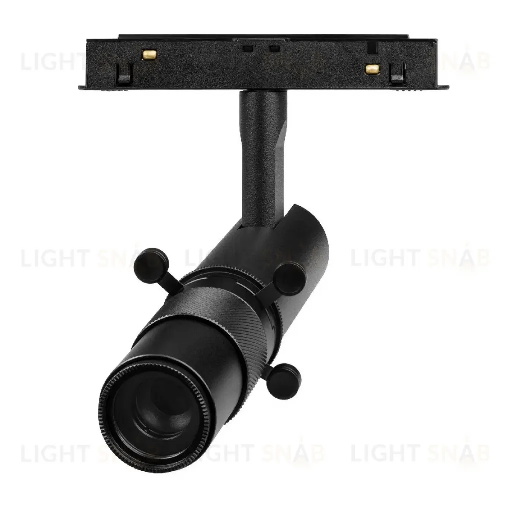 Трековый магнитный светильник Arlight MAG-ORIENT-SPOT-CROP-ZOOM-TC-R35-6W Warm3000 (BK, 19-29 deg, 48V) 045067 045067