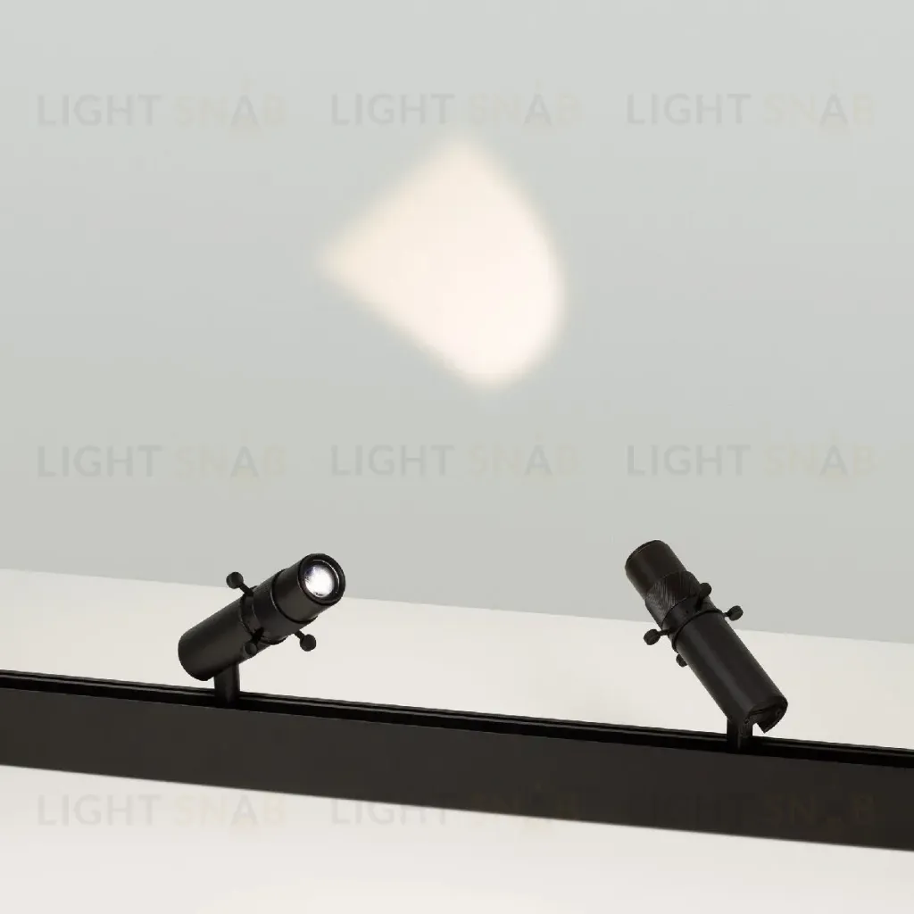 Трековый магнитный светильник Arlight MAG-ORIENT-SPOT-CROP-ZOOM-TC-R35-6W Warm3000 (BK, 19-29 deg, 48V) 045067 045067