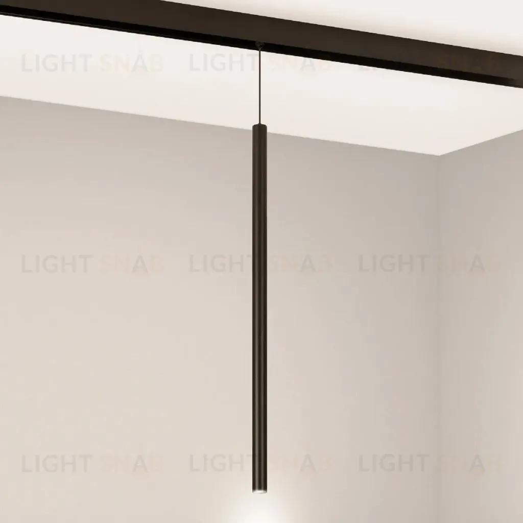 Трековый магнитный светильник Arlight MAG-ORIENT-SPOT-HANG-L500-R20-3W Warm3000 (BK, 20 deg, 48V) 046897 046897