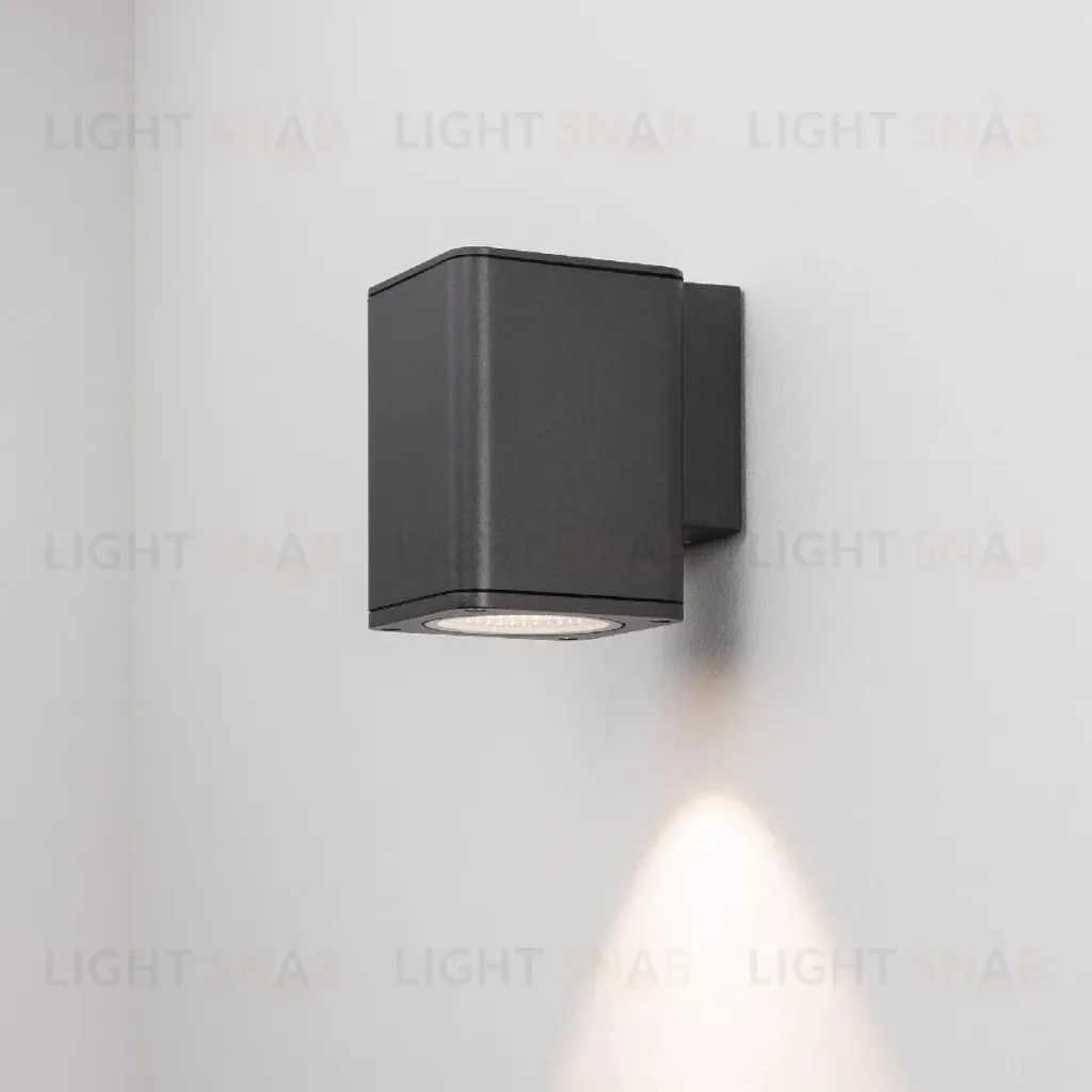 Уличный настенный светильник Arlight LGD-EVO-WALL-S100x100-12W Warm3000 (GR, 44 deg, 230V) 046193 046193