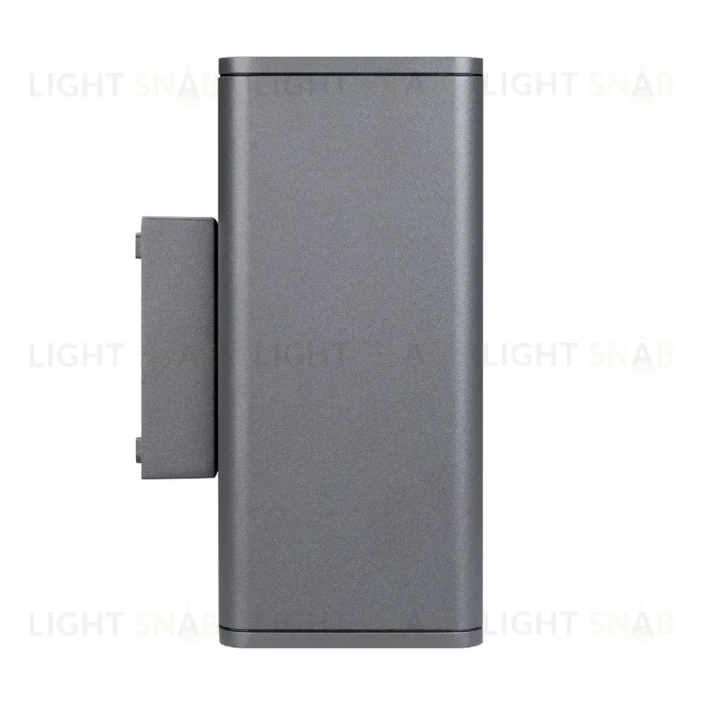 Уличный настенный светильник Arlight LGD-EVO-WALL-TWIN-S100x100-2x12W Warm3000 (GR, 44 deg, 230V) 046195 046195