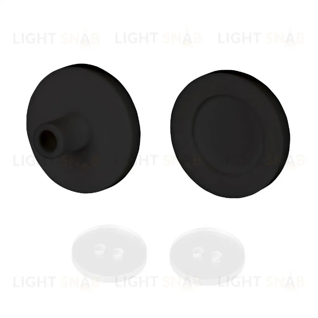 Заглушка Arlight ARL-MOONLIGHT-ROUND-25-CAP-SIDE-SET-BLACK 047068 047068