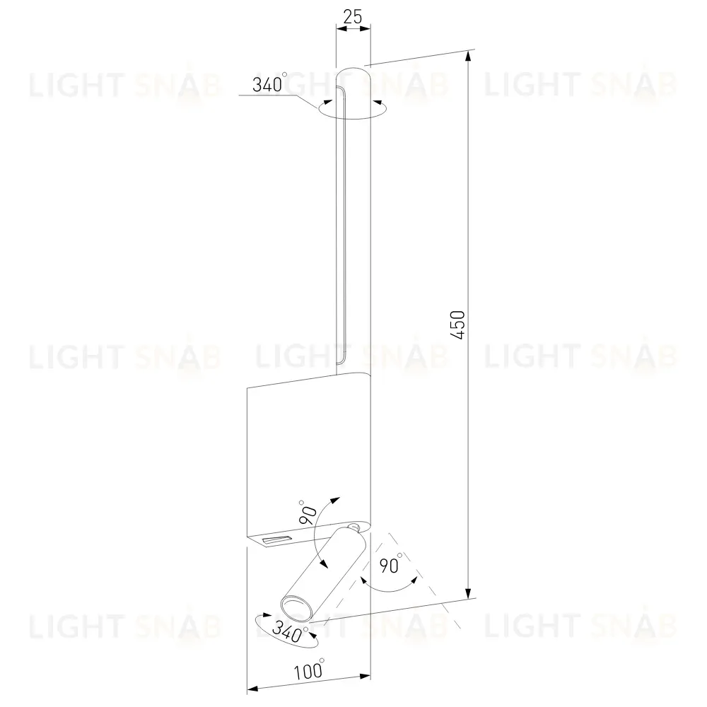 Настенный светильник Elektrostandard Sarca 4690389204524 40111/LED a066403 4690389204524