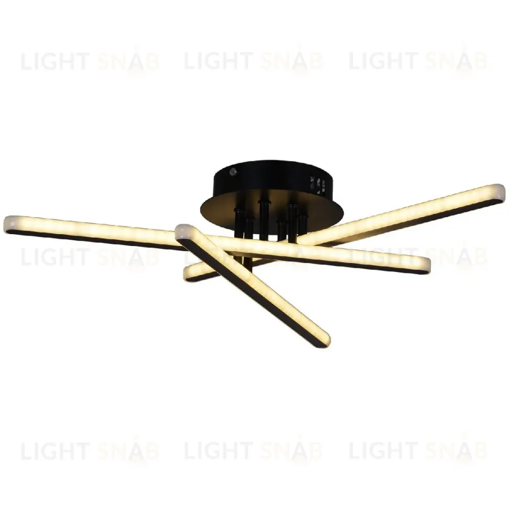 Потолочная люстра Reluce 08855-3.3-03C BK+GY 08855-3.3-03C BK+GY