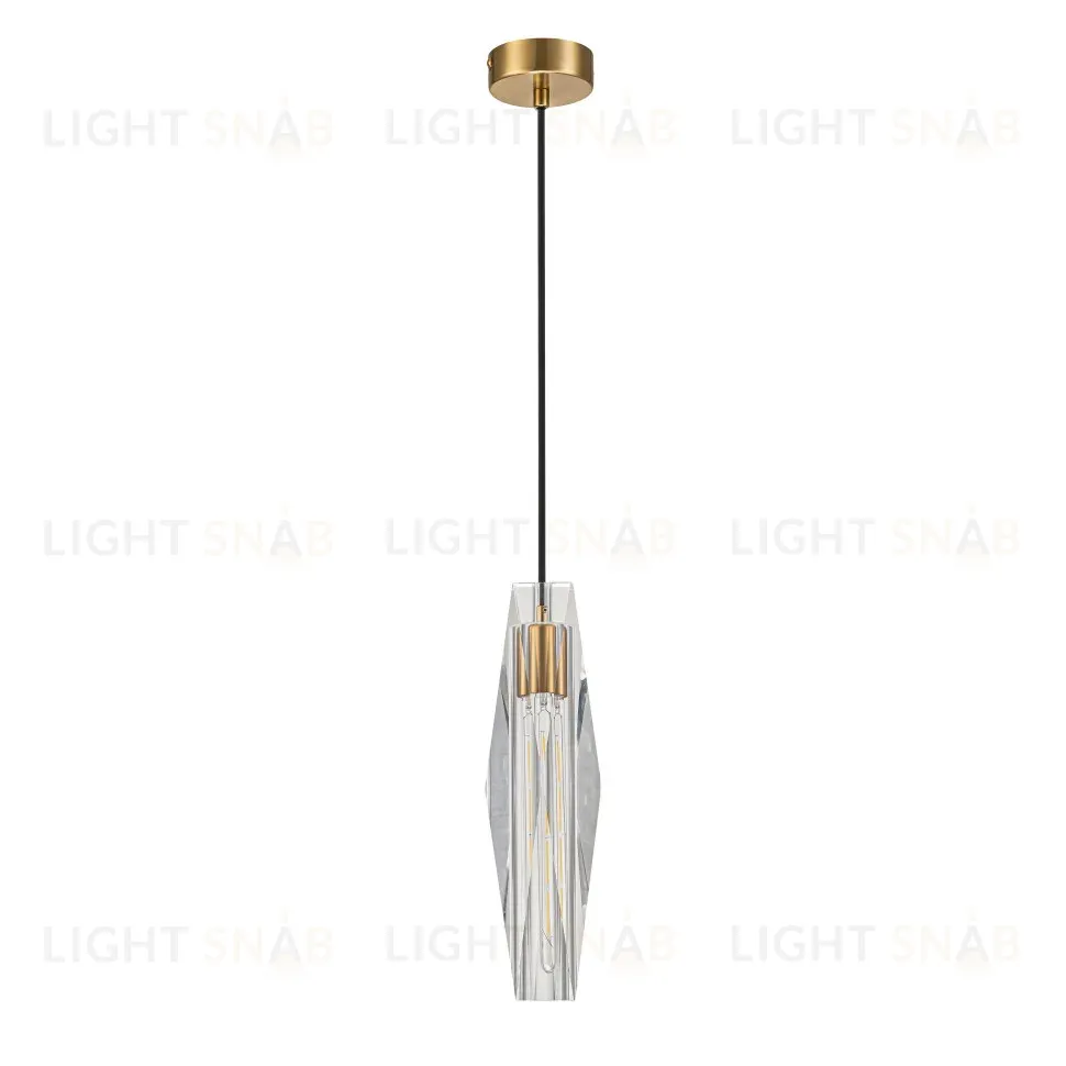 Подвесной светильник Belfast Howard D3312-1 GL CL D3312-1 GL CL