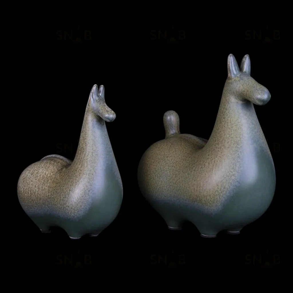 Статуэтка (2 шт.) Loft IT Horse 10283 Green (2 pcs) 10283 Green (2 pcs)