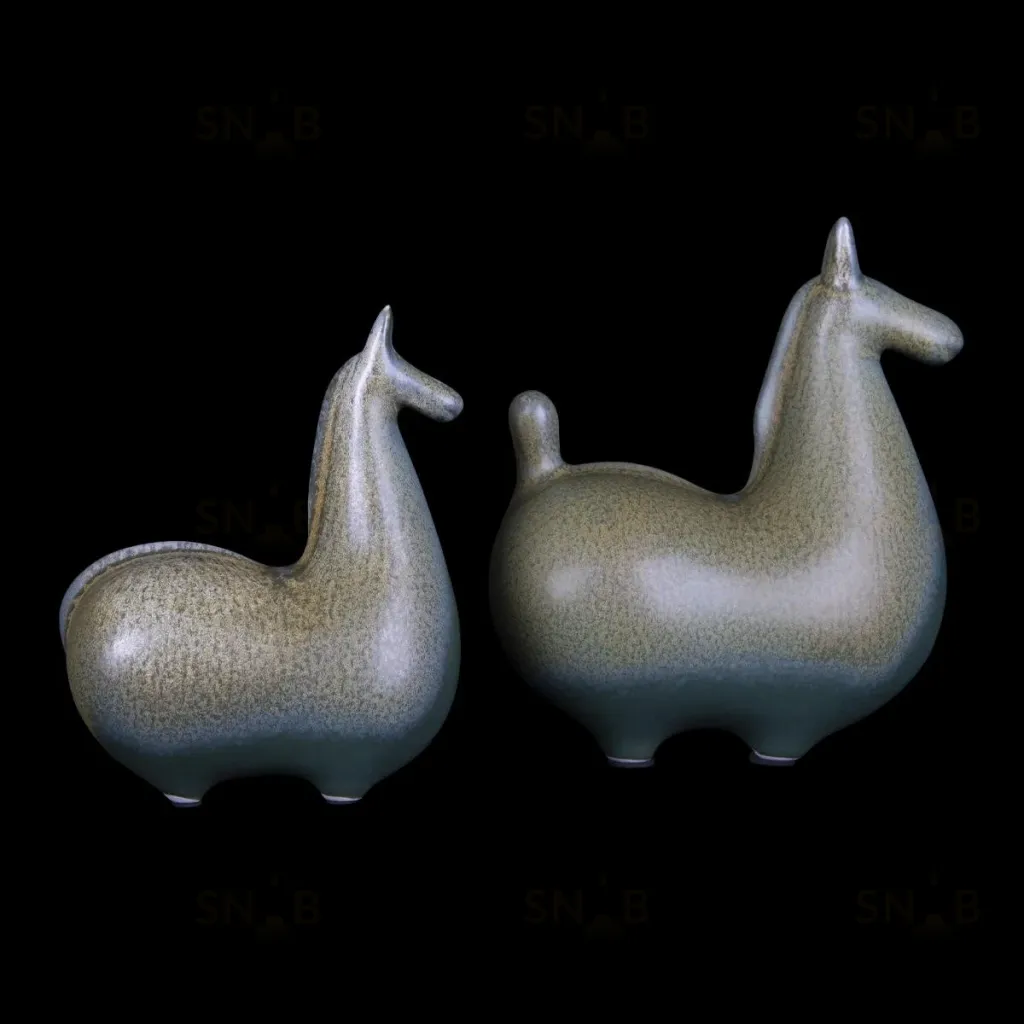 Статуэтка (2 шт.) Loft IT Horse 10283 Green (2 pcs) 10283 Green (2 pcs)