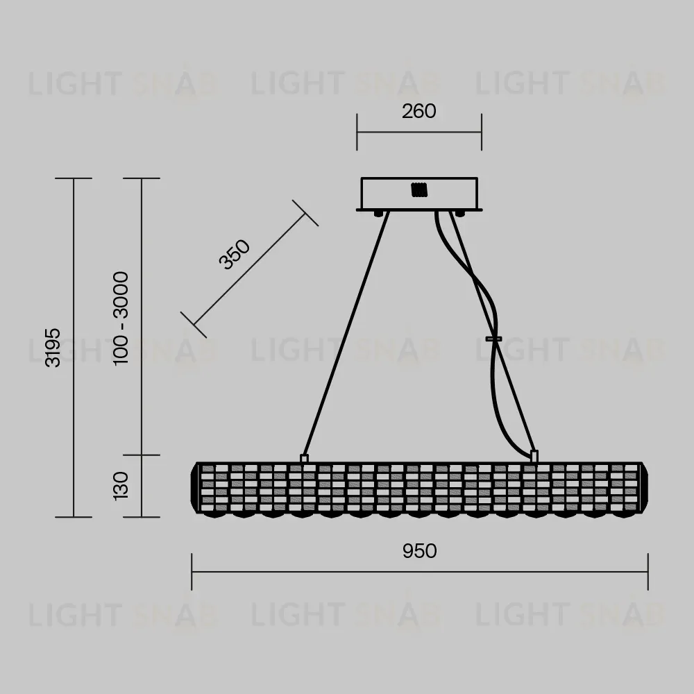 Подвесная люстра Maytoni Castello MOD336PL-L130G3K MOD336PL-L130G3K