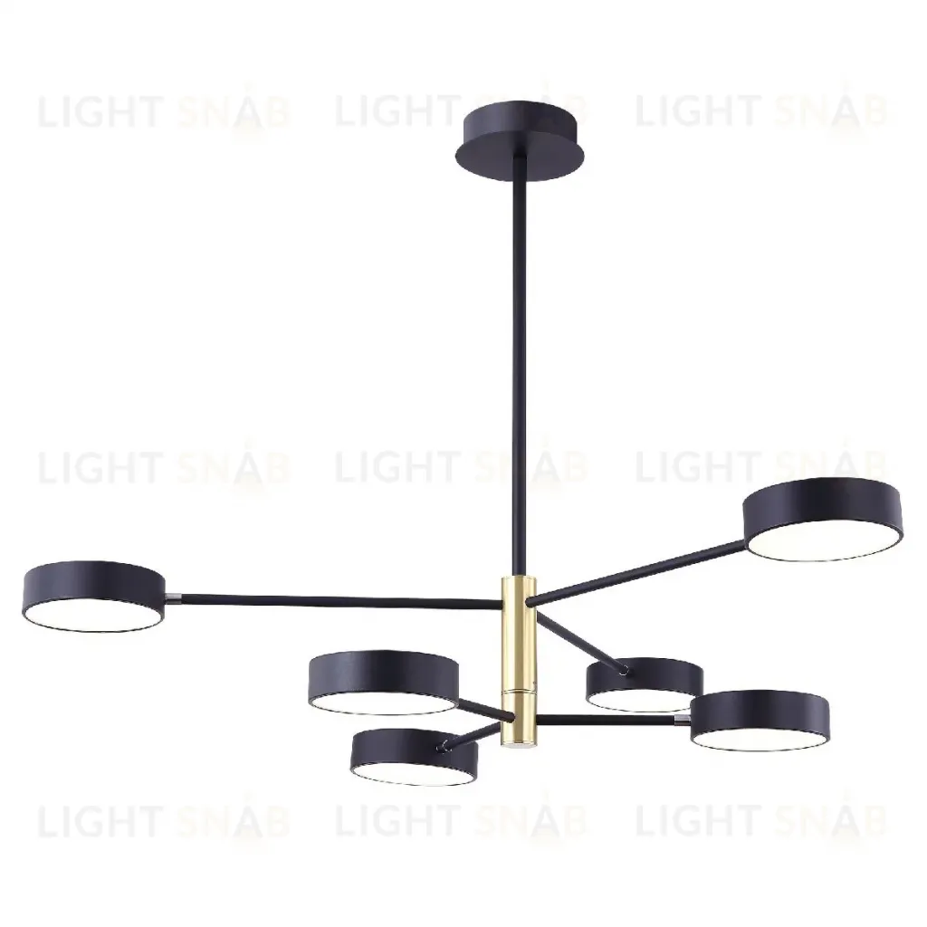 Люстра на штанге Freya Tibo FR6048CL-L6GR FR6048CL-L6GR
