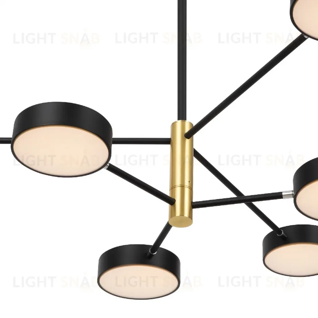 Люстра на штанге Freya Tibo FR6048CL-L6GR FR6048CL-L6GR