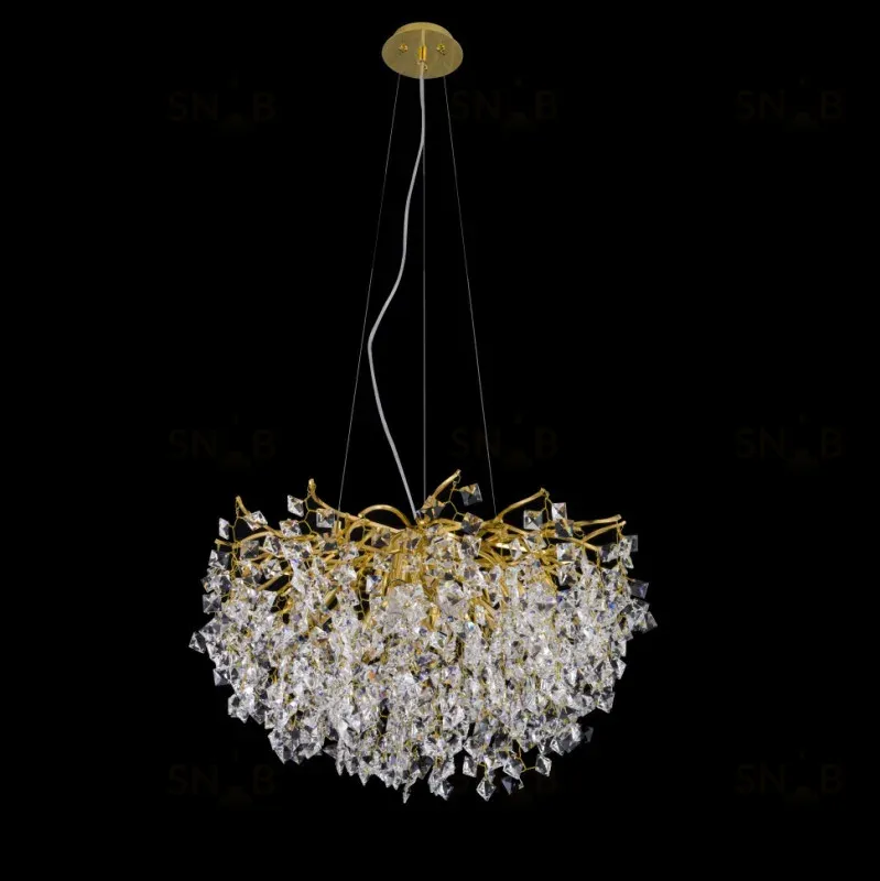 Подвесная люстра iLamp Savage 8005-D600 GD 8005-D600 GD