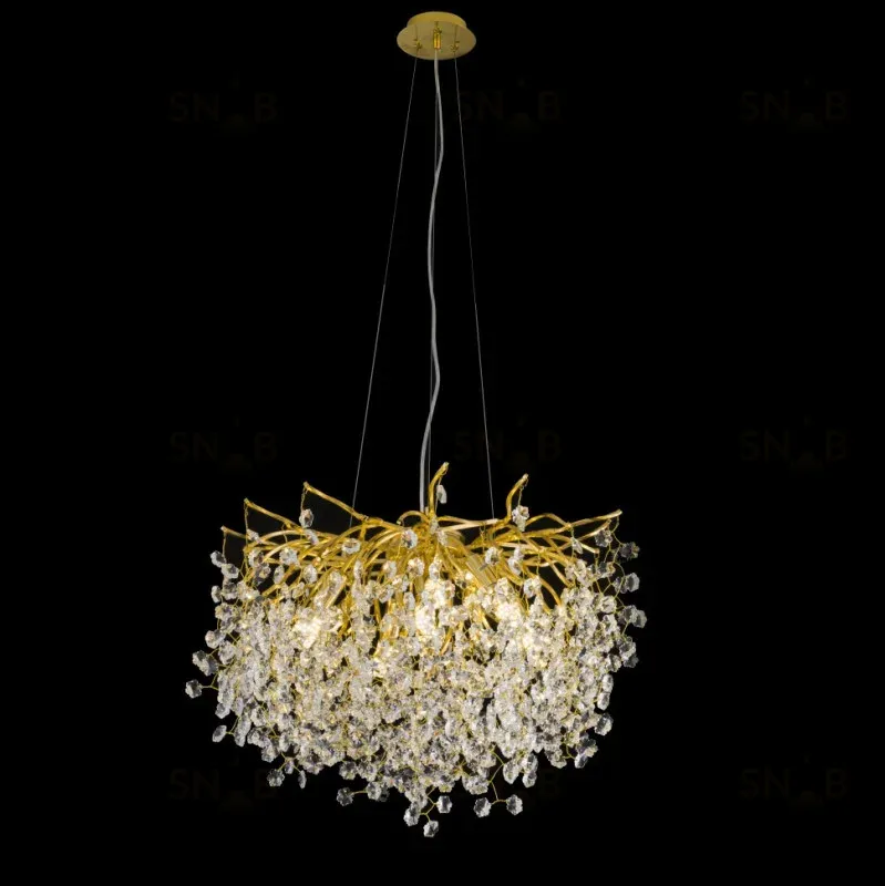 Подвесная люстра iLamp Savage 8006-D600 GD 8006-D600 GD