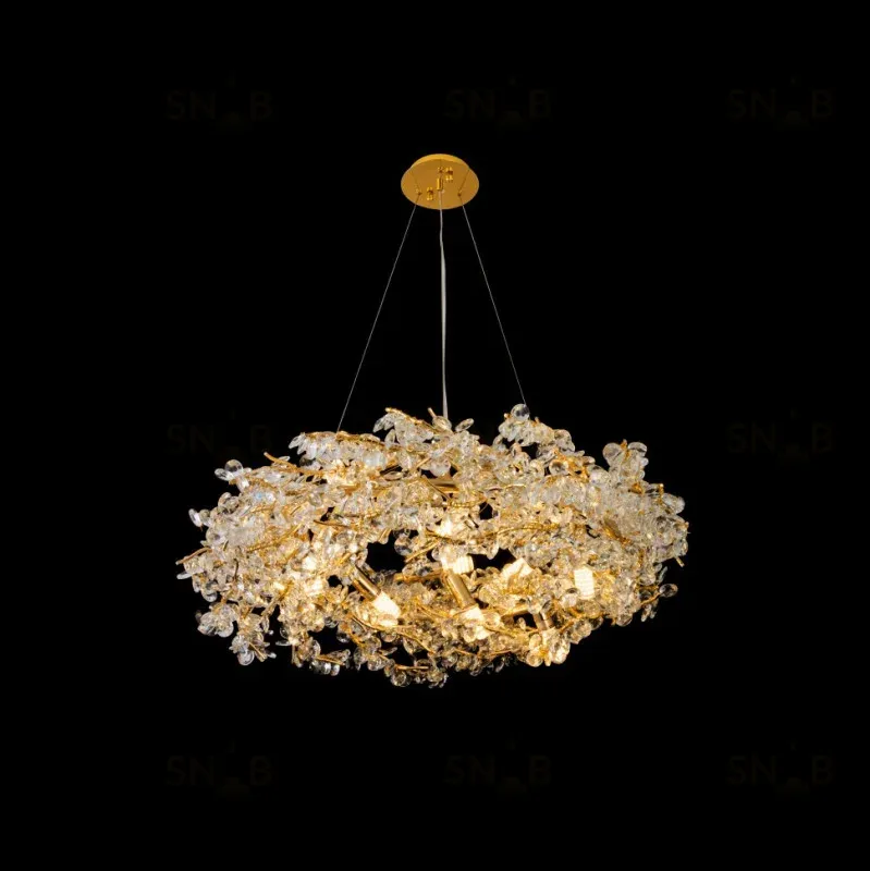 Подвесная люстра iLamp Savage 9065-D800 GD 9065-D800 GD