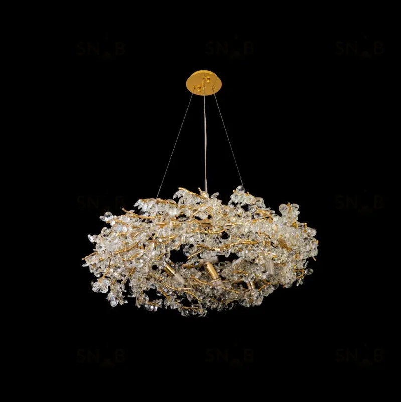 Подвесная люстра iLamp Savage 9065-D800 GD 9065-D800 GD