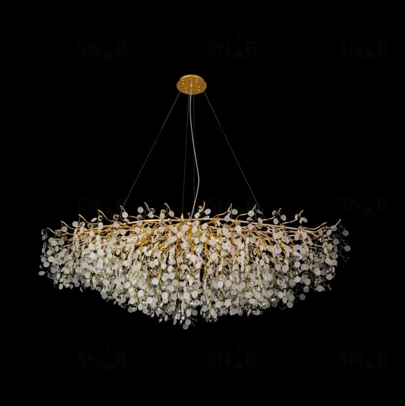 Подвесная люстра iLamp Savage 7204-L1600 GD 7204-L1600 GD