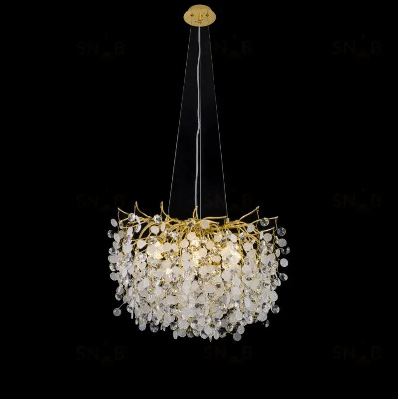 Подвесная люстра iLamp Savage 7204-D600 GD 7204-D600 GD