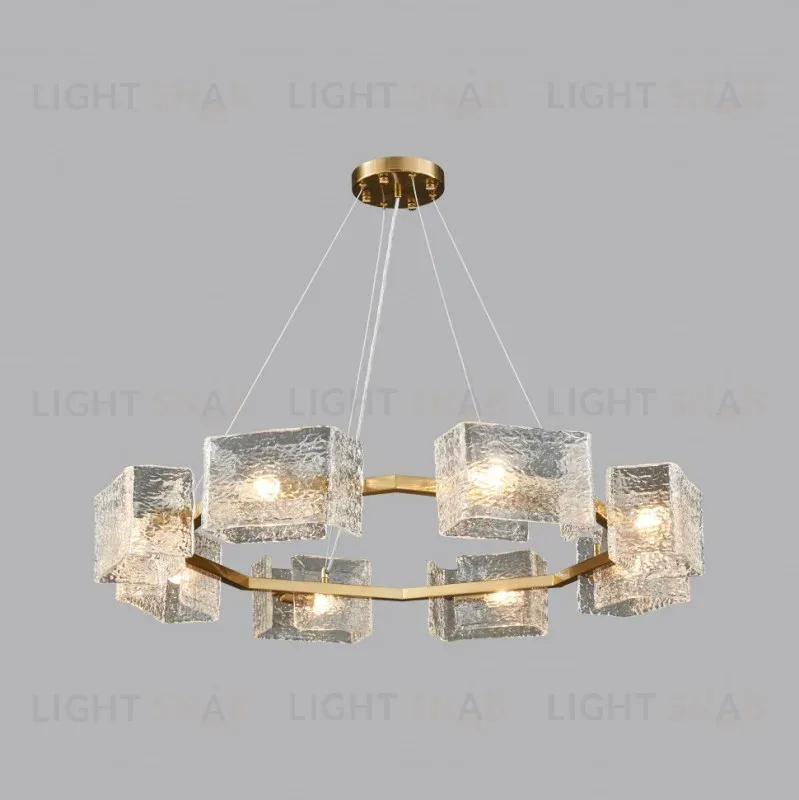 Подвесная люстра iLamp Dallas 2078-D890 BR 2078-D890 BR