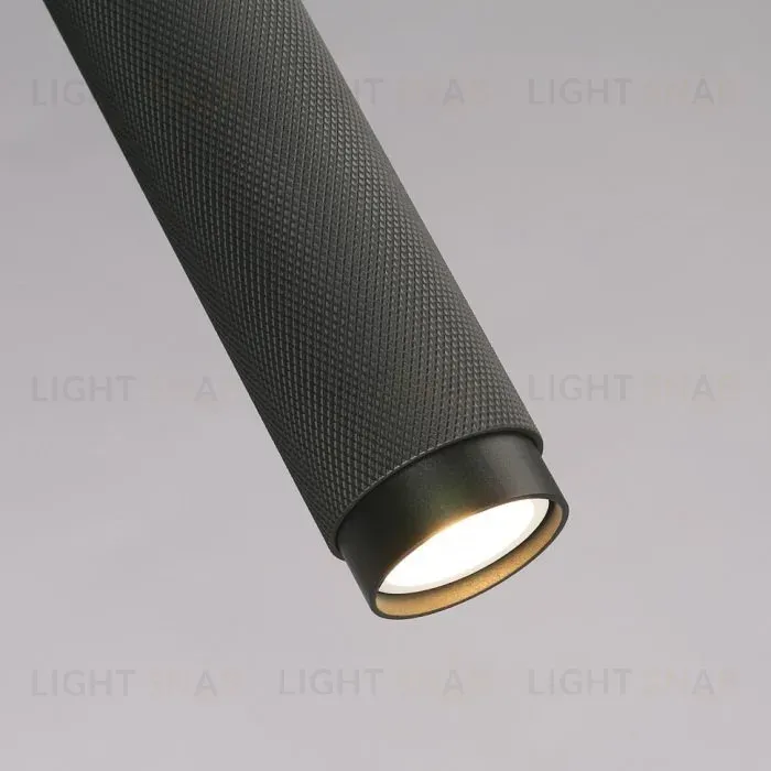 Подвесной светильник iLedex Delta 2366-1 BK+GRP 2366-1 BK+GRP