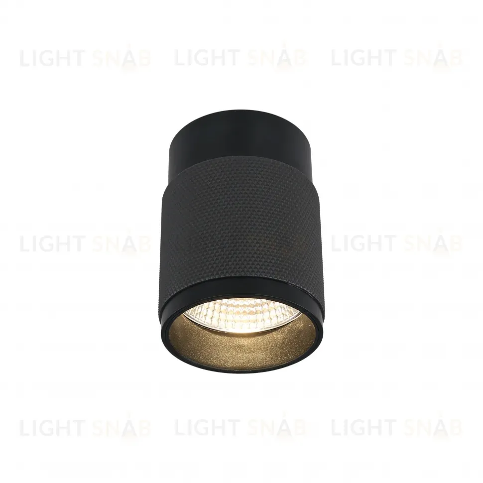 Накладной светильник iLedex Delta 1955-10W-3000K-36 BK+GRP 1955-10W-3000K-36 BK+GRP