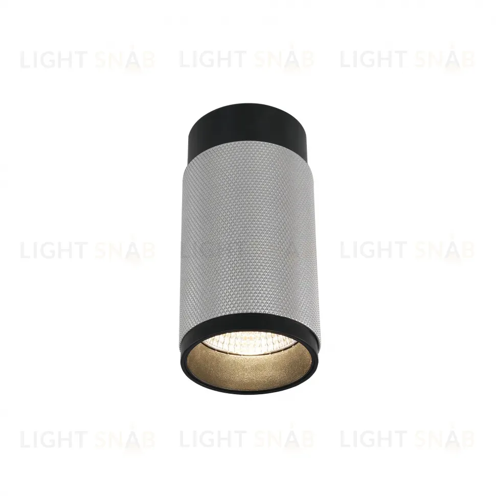 Накладной светильник iLedex Delta 1954-10W-3000K-36 BK+SL 1954-10W-3000K-36 BK+SL