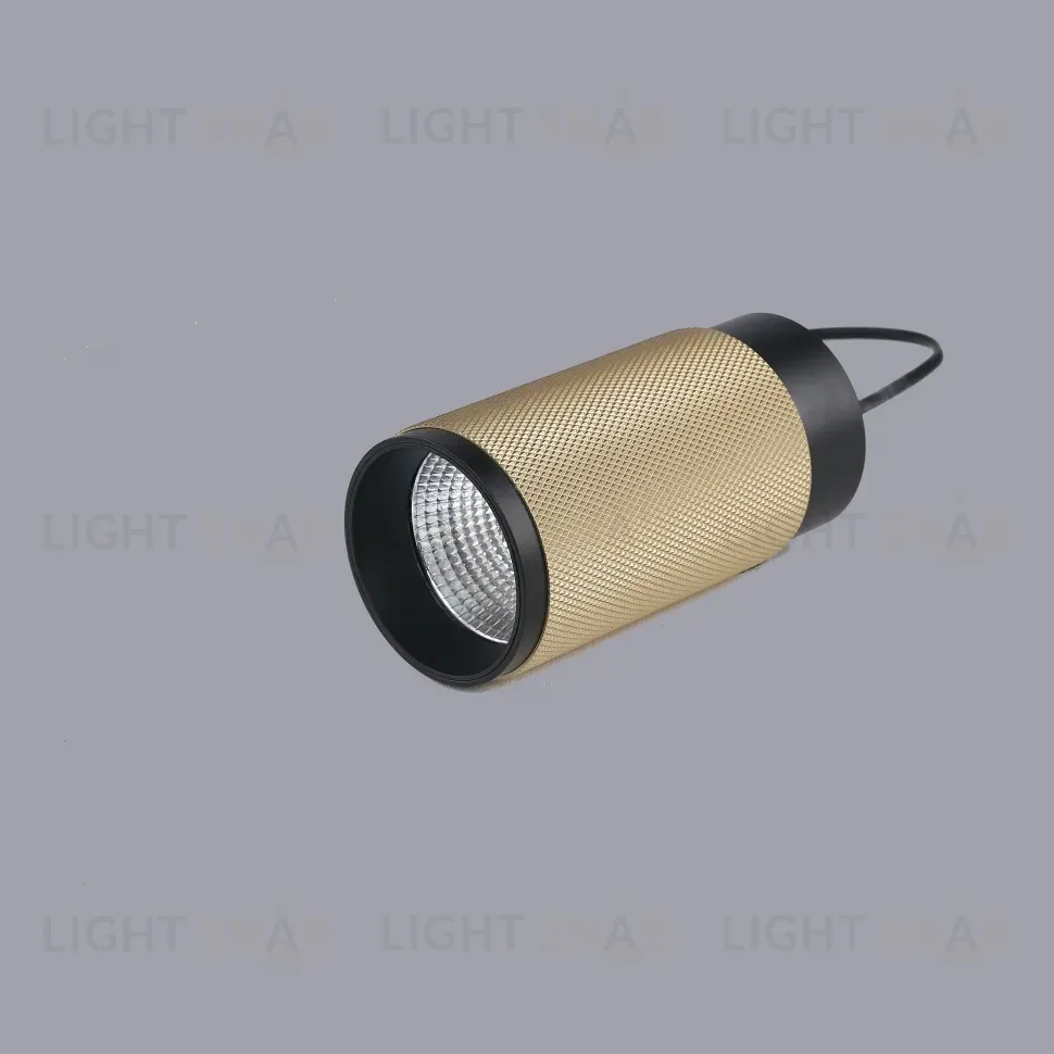 Накладной светильник iLedex Delta 1954-10W-3000K-36 BK+BR 1954-10W-3000K-36 BK+BR