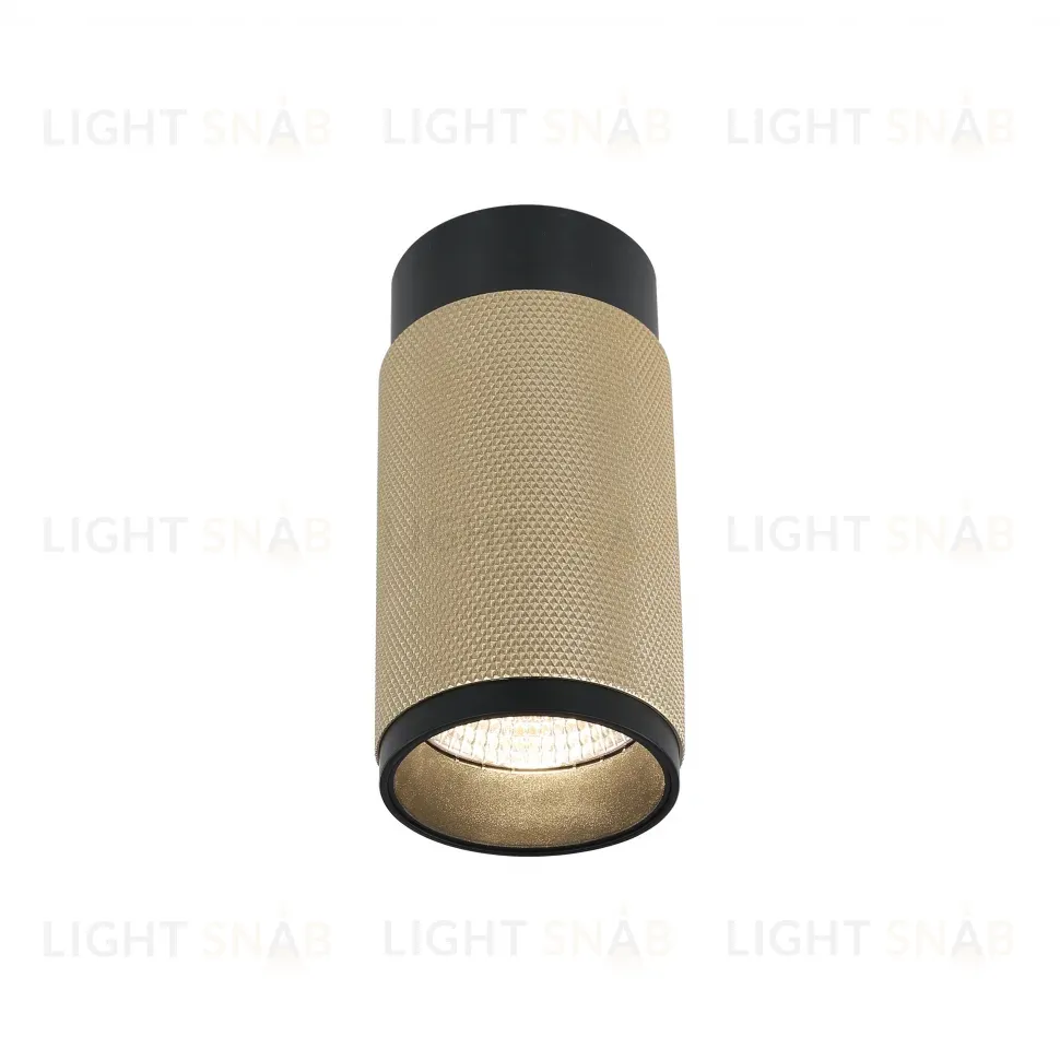 Накладной светильник iLedex Delta 1954-10W-3000K-36 BK+BR 1954-10W-3000K-36 BK+BR